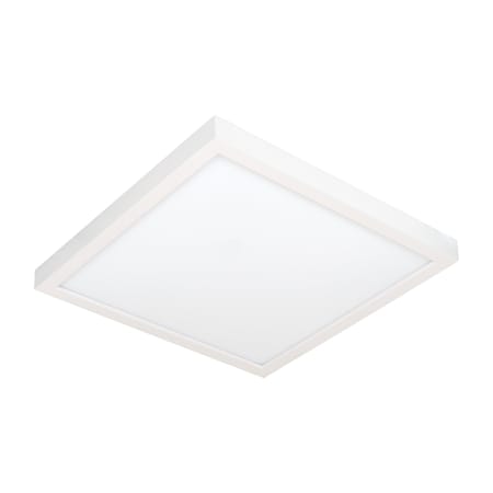 Jesco Flush Mount LED 12 Square Alum Slim Trim 22W 3CCT 90CRI WH CM409RA-12S-120V-SW3-WH